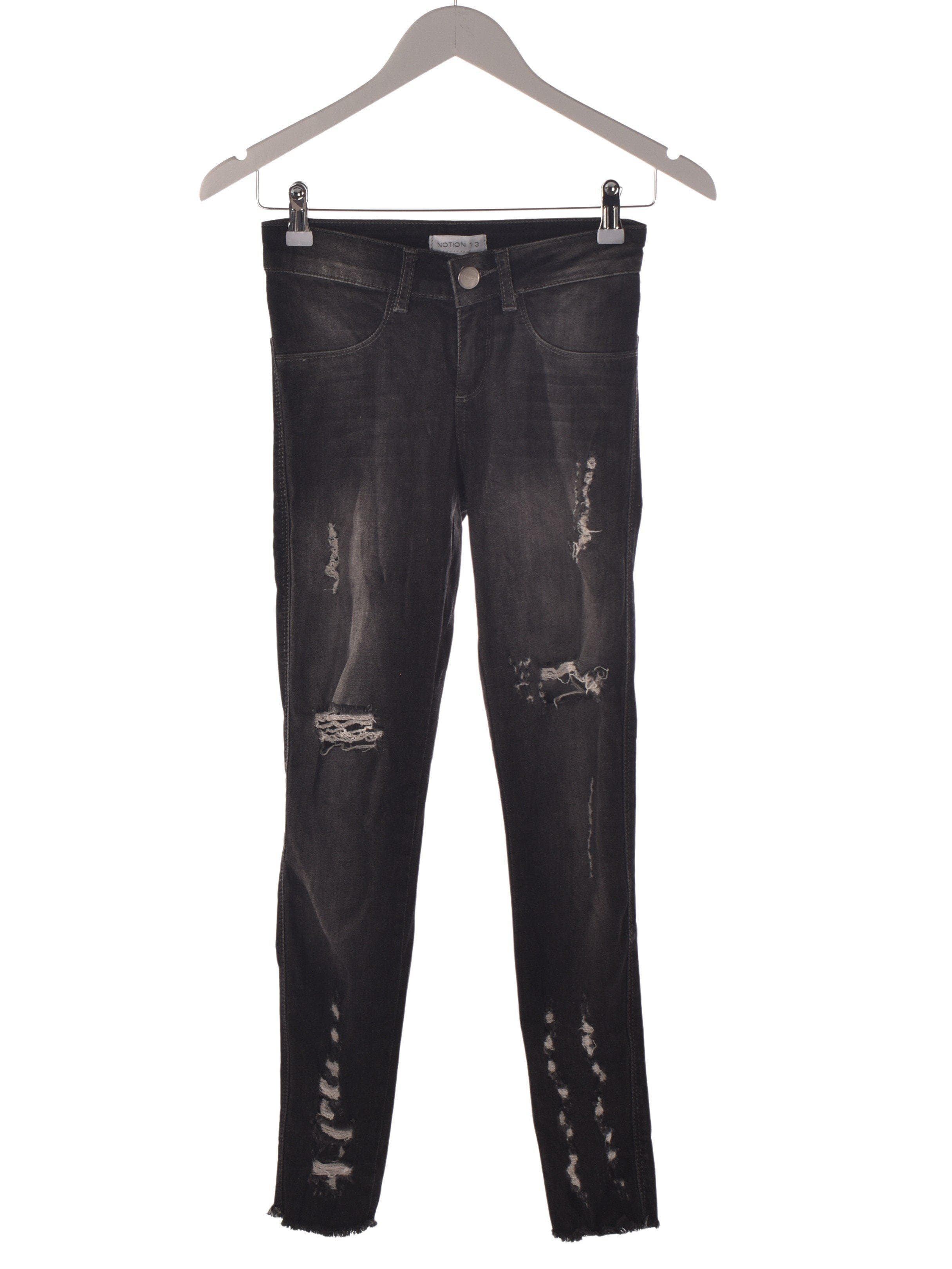 Notion Jeans - XS / Grå / Kvinde - SassyLAB Secondhand