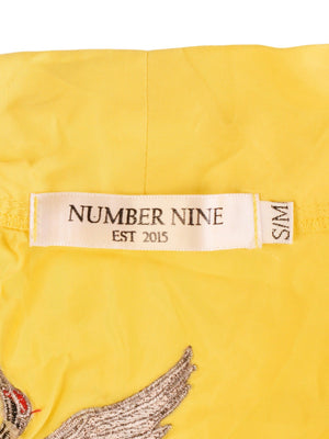 Number Nine Kimono - S/M / Gul / Kvinde - SassyLAB Secondhand