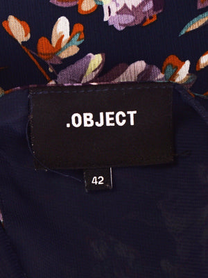 Object Bluse - 42 / Blå / Kvinde - SassyLAB Secondhand
