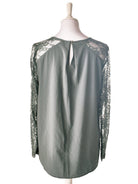 Object Bluse - M / Grøn / Kvinde - SassyLAB Secondhand