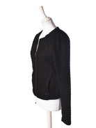 Object Cardigan - M / Sort / Kvinde - SassyLAB Secondhand