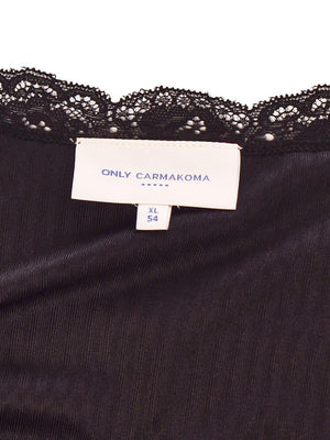 ONLY Carmakoma Top - XL / Sort / Kvinde - SassyLAB Secondhand