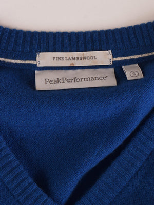 Peak Performance Sweater - S / Blå / Mand - SassyLAB Secondhand
