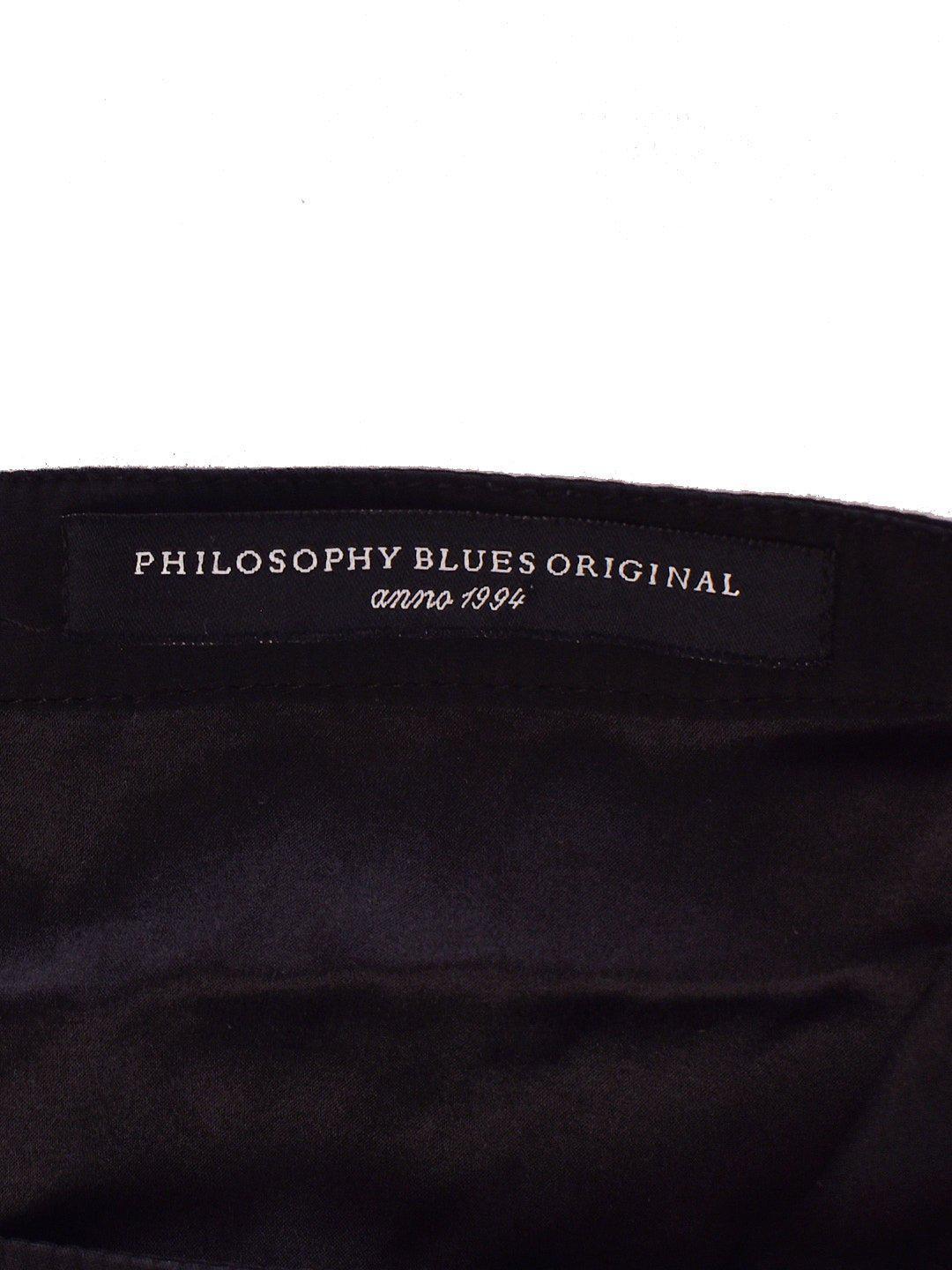 Philosophy Blues Original Nederdel - 38 / Sort / Kvinde - SassyLAB Secondhand