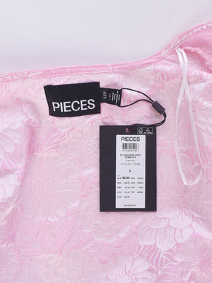 Pieces Kjole - L / Pink / Kvinde - SassyLAB Secondhand