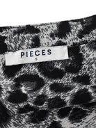 Pieces Skjortekjole - S / Grå / Kvinde - SassyLAB Secondhand