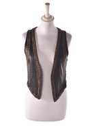 Pink Punk Vest - 36 / Sort / Kvinde - SassyLAB Secondhand