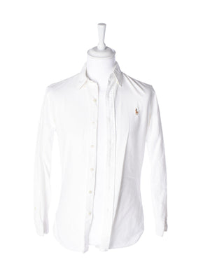 Polo Ralph Lauren Skjorte - S / Hvid / Mand - SassyLAB Secondhand