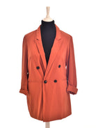 Primark Blazer - 46/XXL / Orange / Kvinde - SassyLAB Secondhand