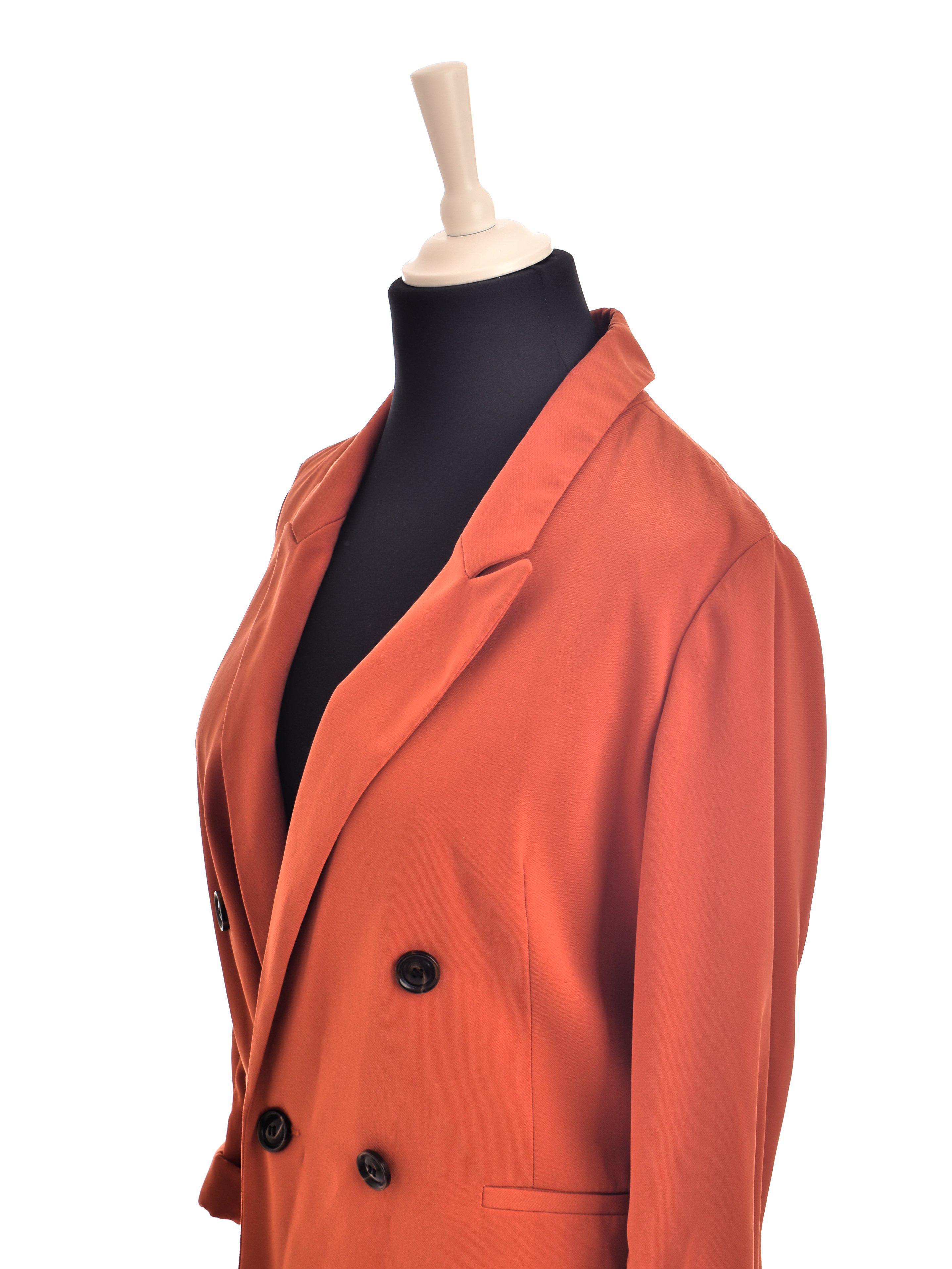 Primark Blazer - 46/XXL / Orange / Kvinde - SassyLAB Secondhand