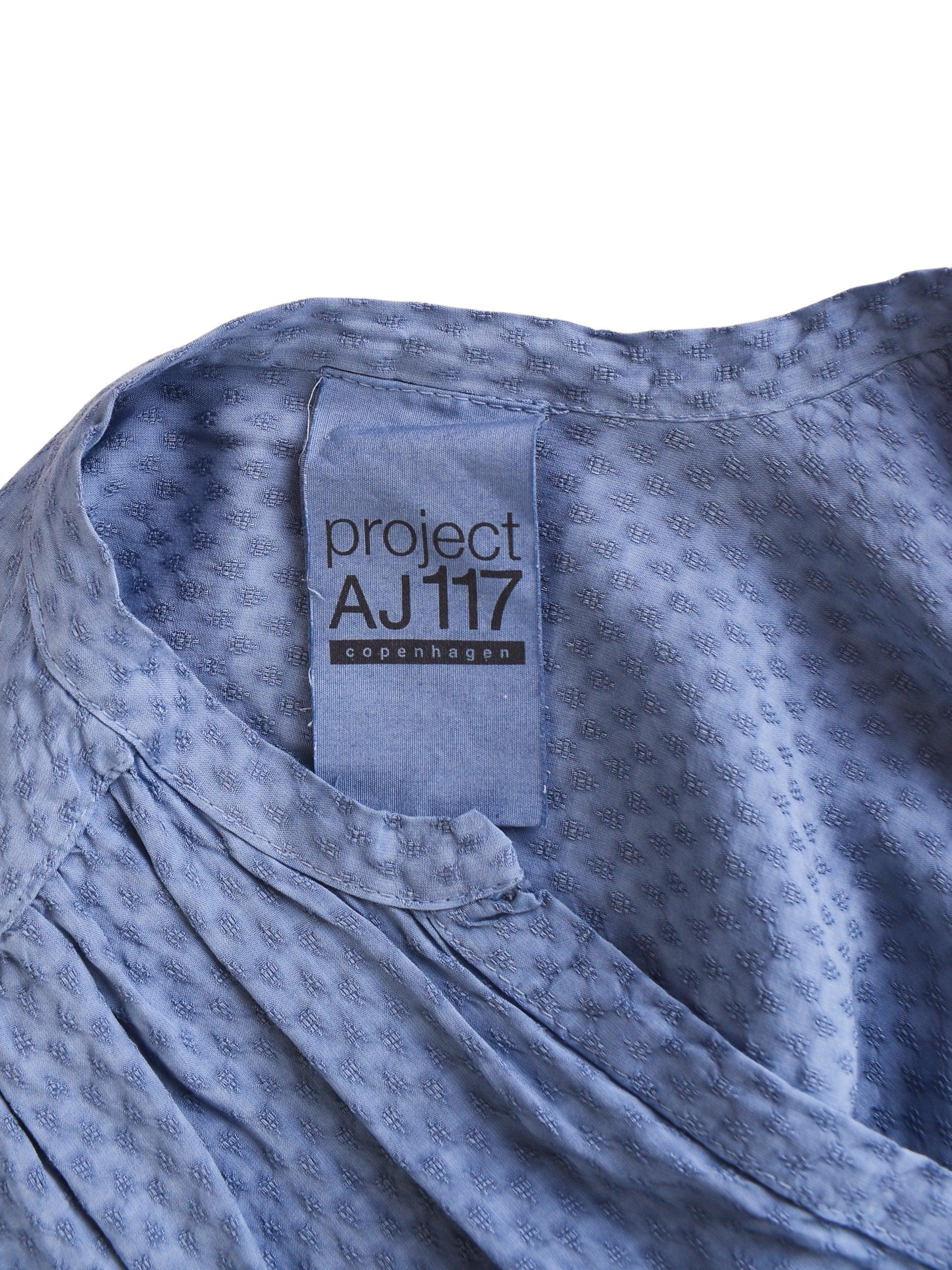 Project AJ117 Kjole - S / Blå / Kvinde - SassyLAB Secondhand