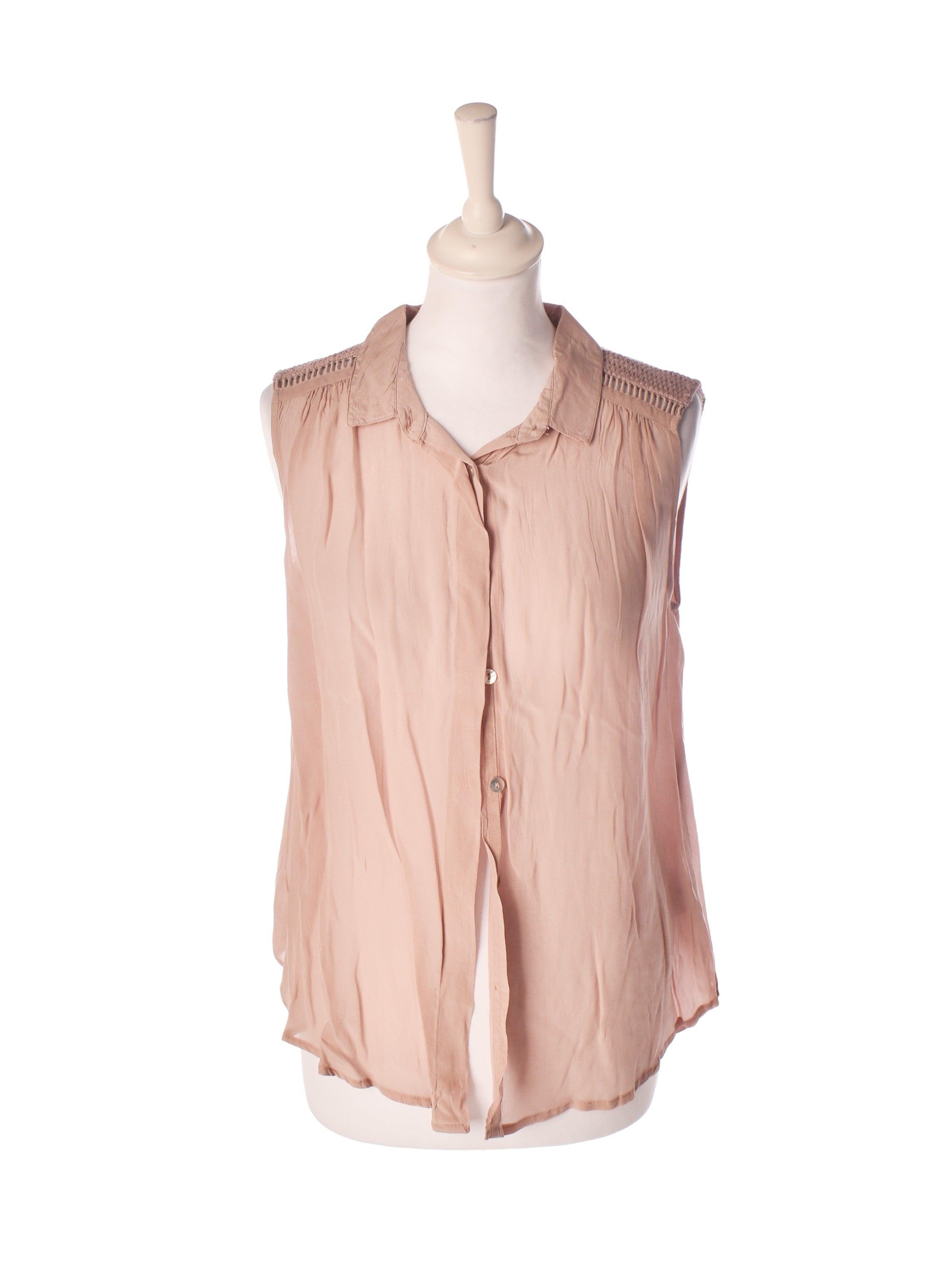 Pulz Jeans Top - M / Rosa / Kvinde - SassyLAB Secondhand