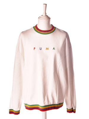 Puma Sweatshirt - XL / Hvid / Mand - SassyLAB Secondhand