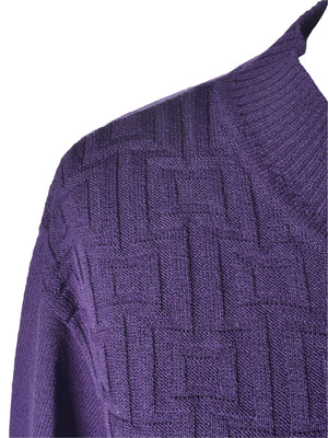 Quimo Nordic Sweater - 52 / Lilla / Kvinde - SassyLAB Secondhand