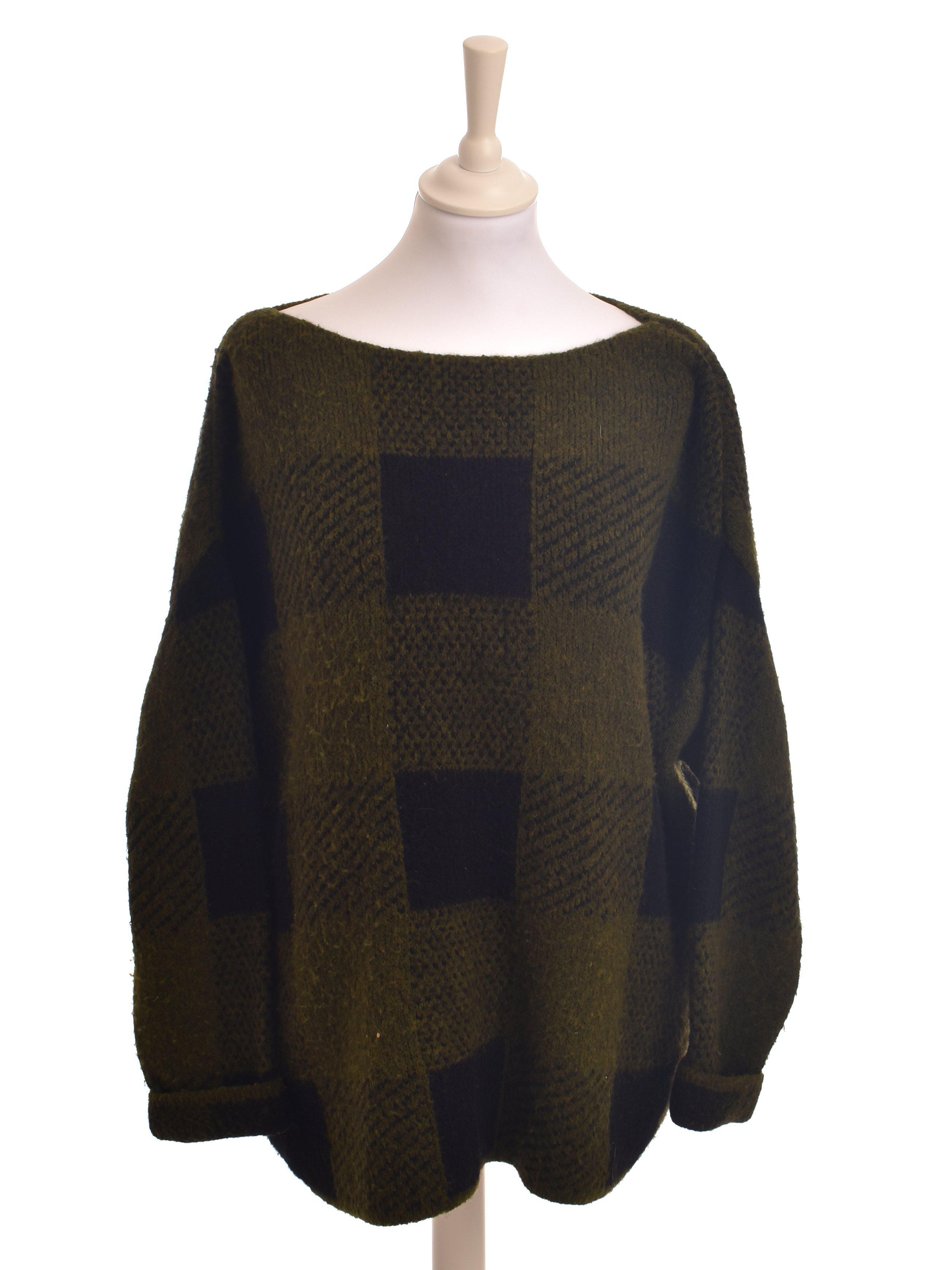 Rabens Saloner Sweater - S / Grøn / Kvinde - SassyLAB Secondhand