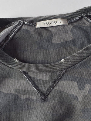 Ragdoll 2-delt sæt - S / Army / Kvinde - SassyLAB Secondhand