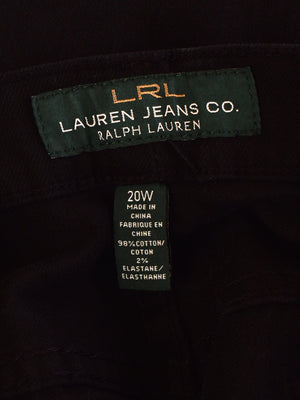 Ralph Lauren Jeans - XXXL / Sort / Kvinde - SassyLAB Secondhand
