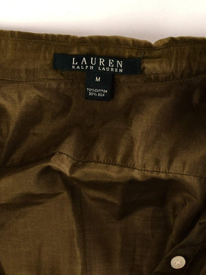 Ralph Lauren Skjorte - M / Grøn / Kvinde - SassyLAB Secondhand