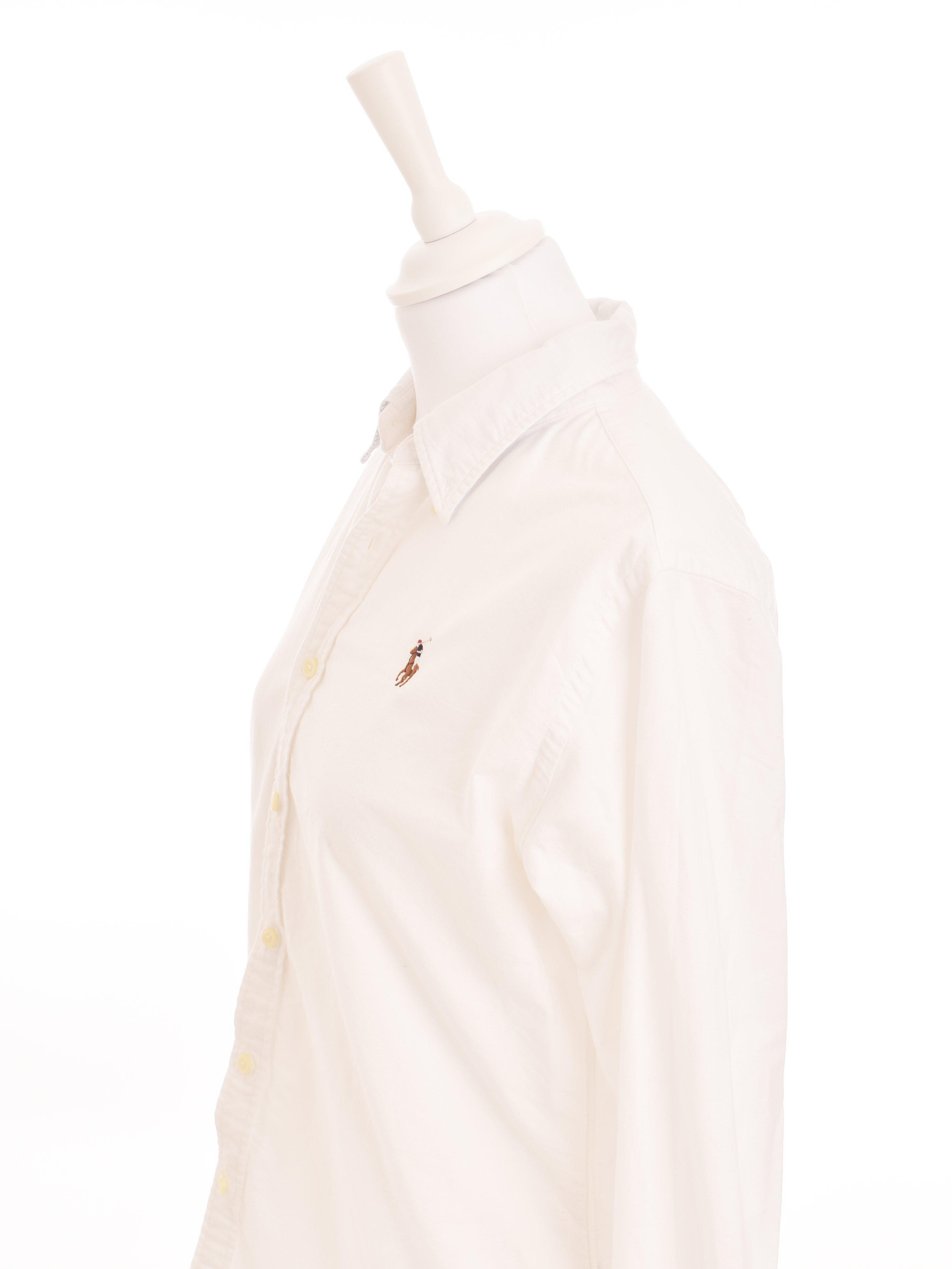 Ralph Lauren Skjorte - S / Hvid / Kvinde - SassyLAB Secondhand