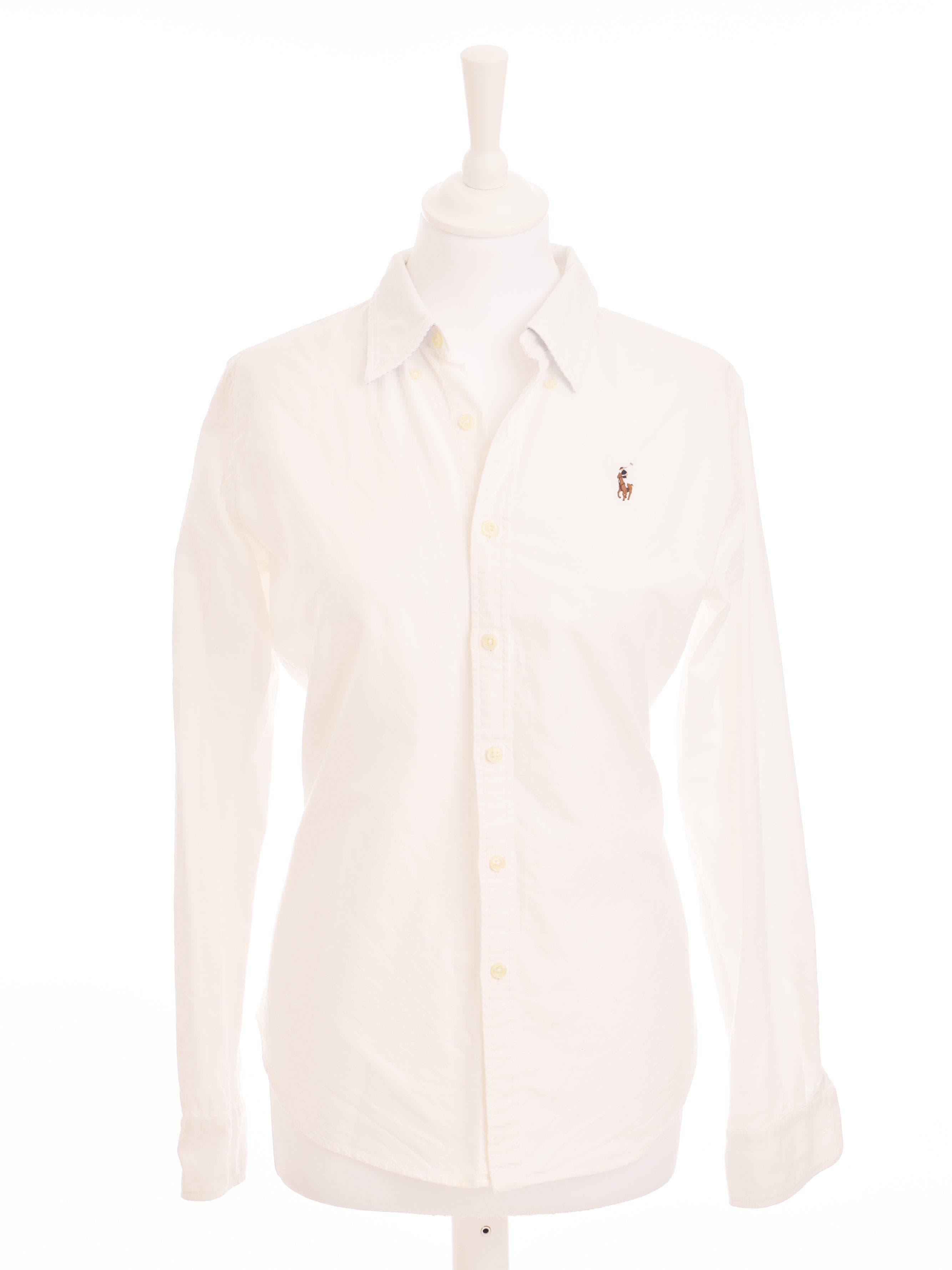 Ralph Lauren Skjorte - S / Hvid / Kvinde - SassyLAB Secondhand