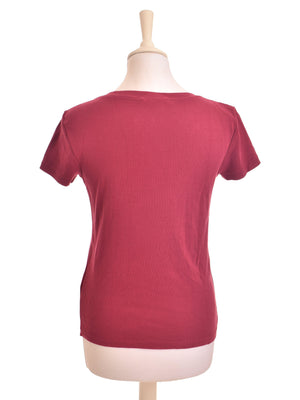 Ralph Lauren T-Shirt - M / Pink / Kvinde - SassyLAB Secondhand