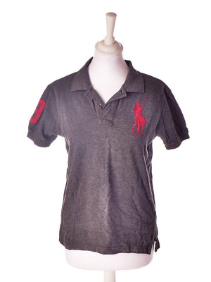 Ralph Lauren T-Shirt - S / Grå / Unisex - SassyLAB Secondhand