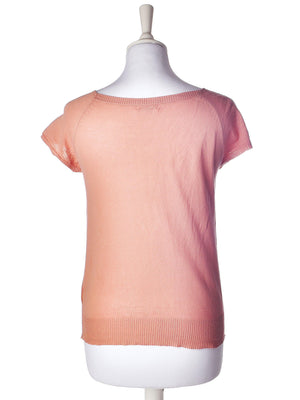 Ropé Picnic T-Shirt - M / Pink / Kvinde - SassyLAB Secondhand
