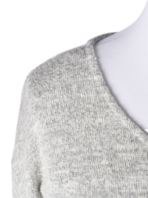 Rope Sweater - M/L / Grå / Kvinde - SassyLAB Secondhand