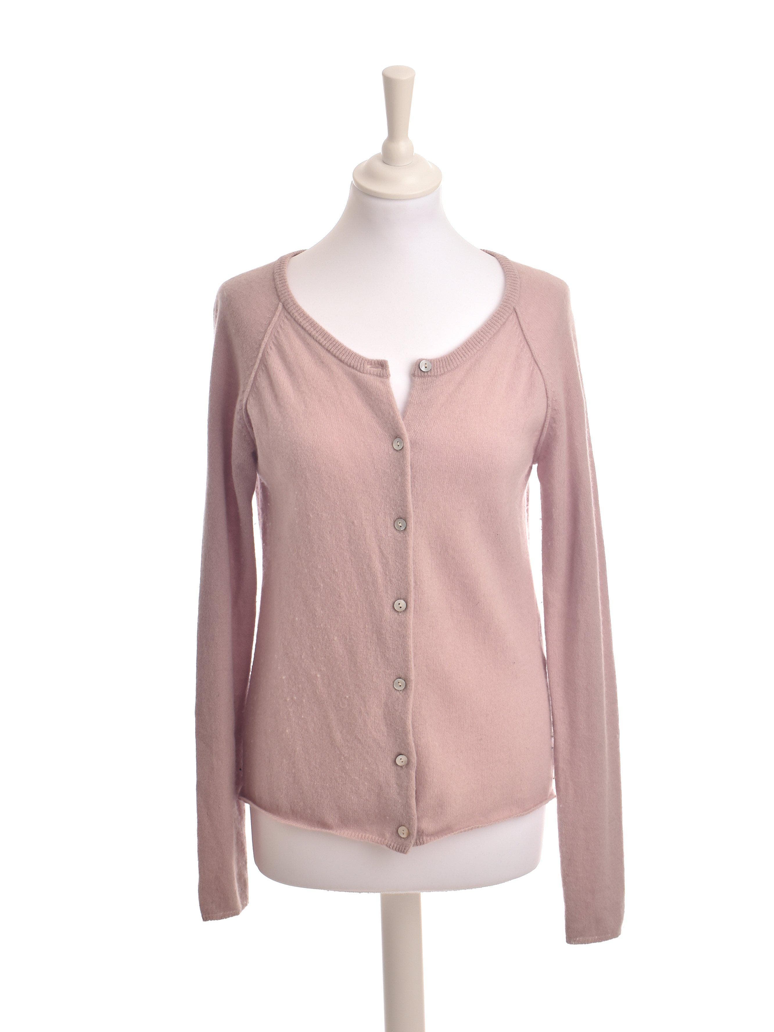 Rosemunde Cardigan - M / Pink / Kvinde - SassyLAB Secondhand