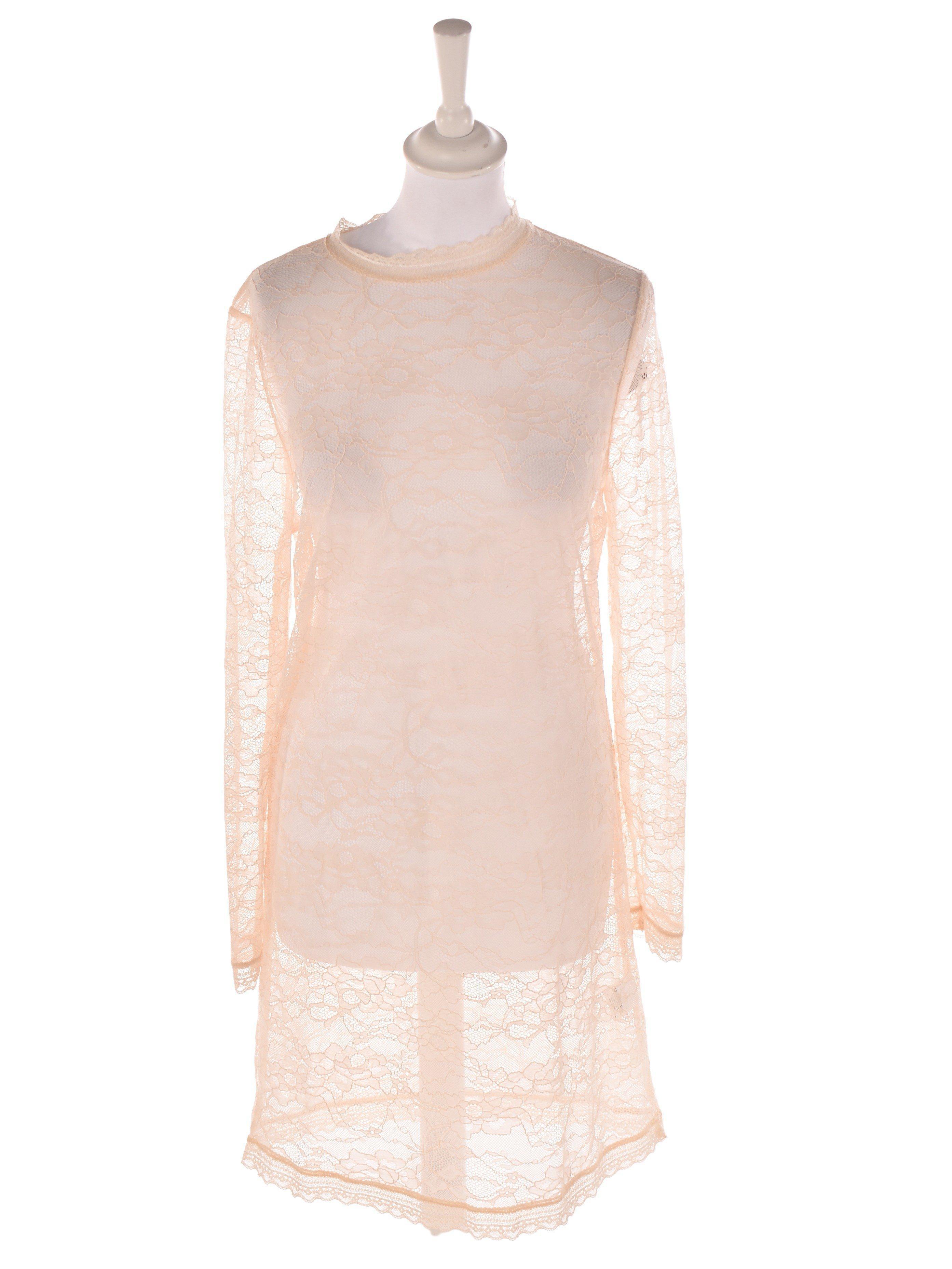 Rosemunde Kjole - XL / Nude / Kvinde - SassyLAB Secondhand