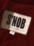 S'NOB Blazer - S / Bordeaux / Kvinde - SassyLAB Secondhand