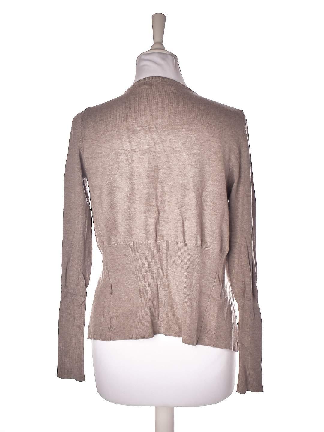 Saint Tropez Cardigan - S / Mud / Kvinde - SassyLAB Secondhand