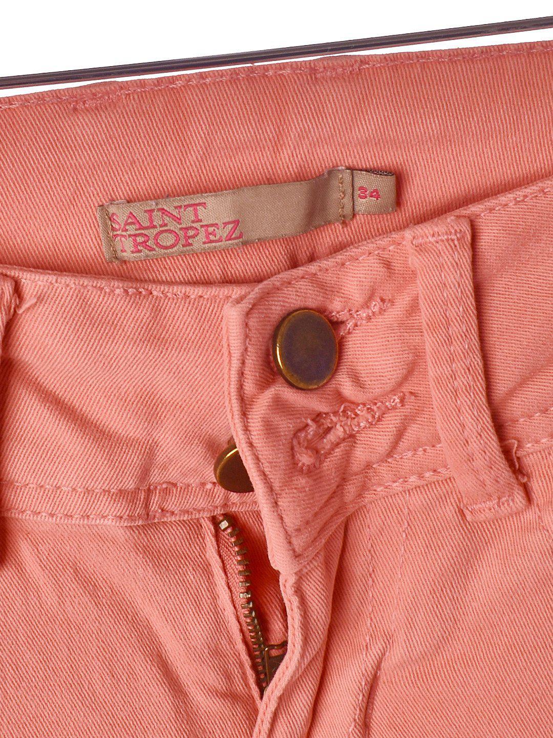 Saint Tropez Jeans - 34 / Pink / Kvinde - SassyLAB Secondhand