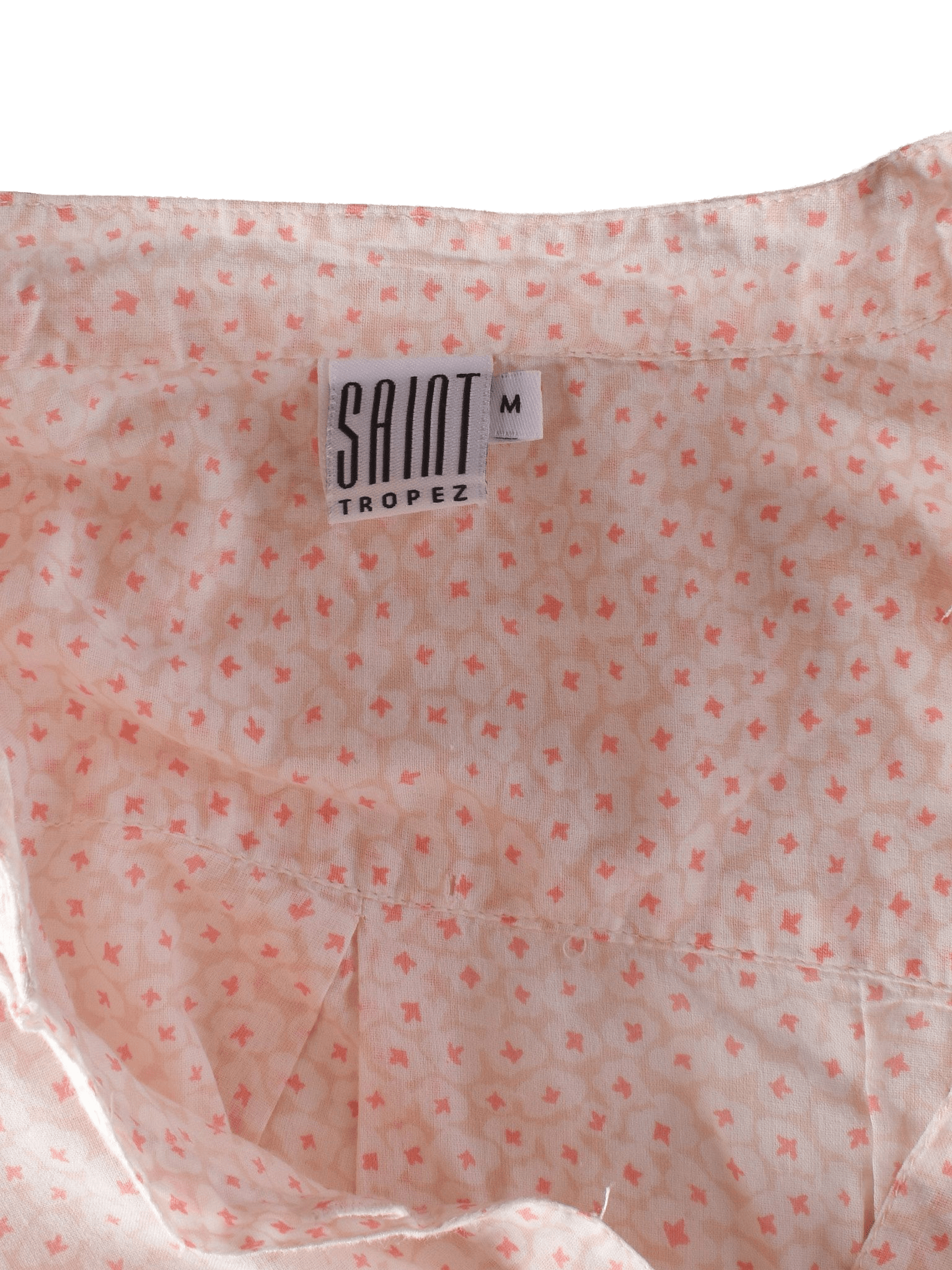 Saint Tropez Skjorte - M / Pink / Kvinde - SassyLAB Secondhand