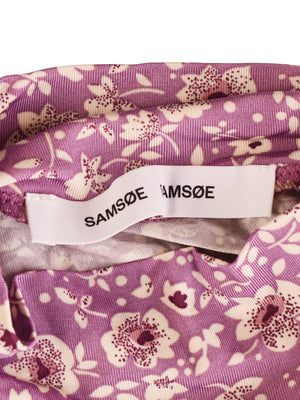 Samsøe Samsøe Bluse - S / Lilla / Kvinde - SassyLAB Secondhand