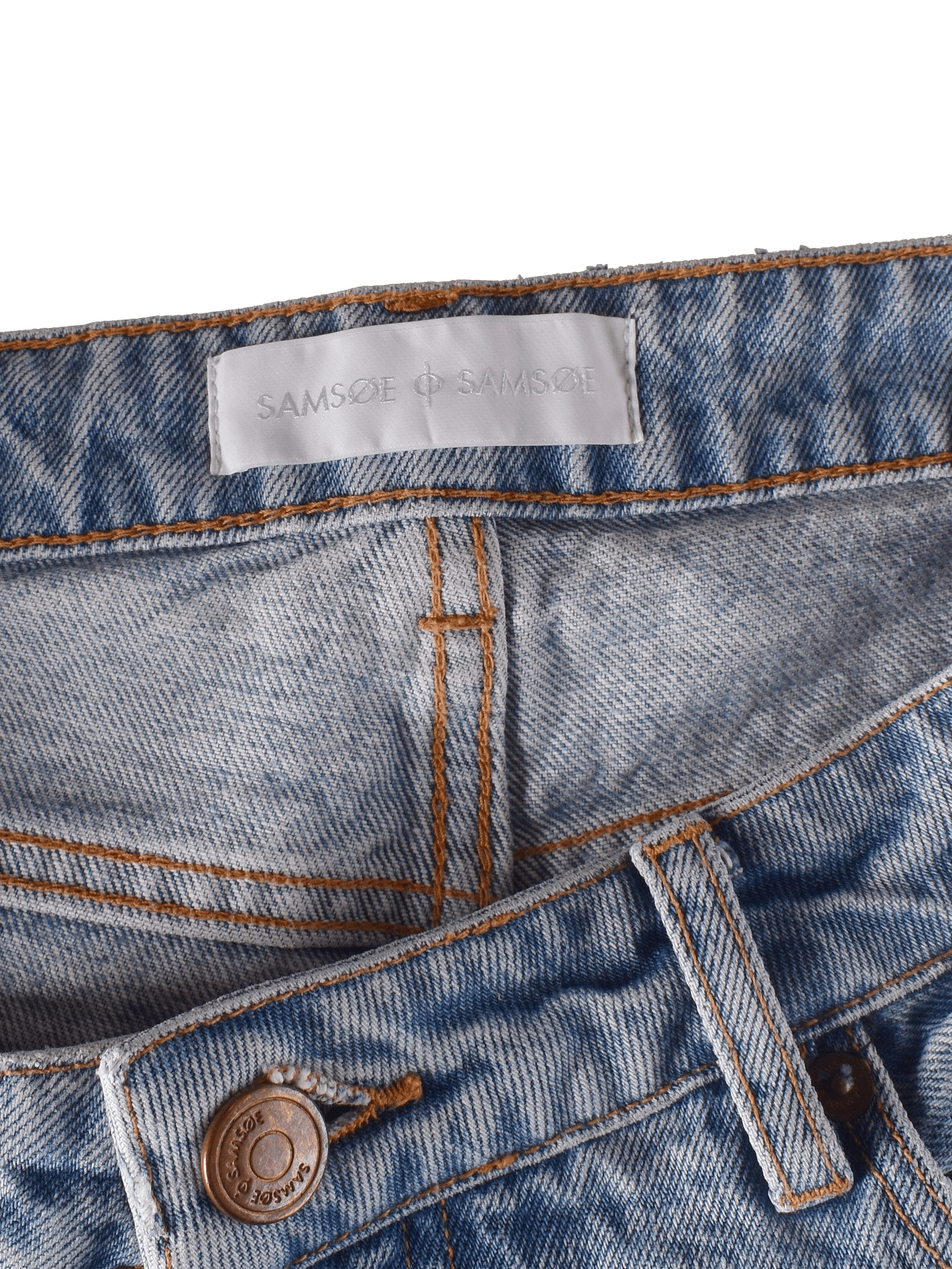 Samsøe Samsøe Jeans - M / Blå / Kvinde - SassyLAB Secondhand