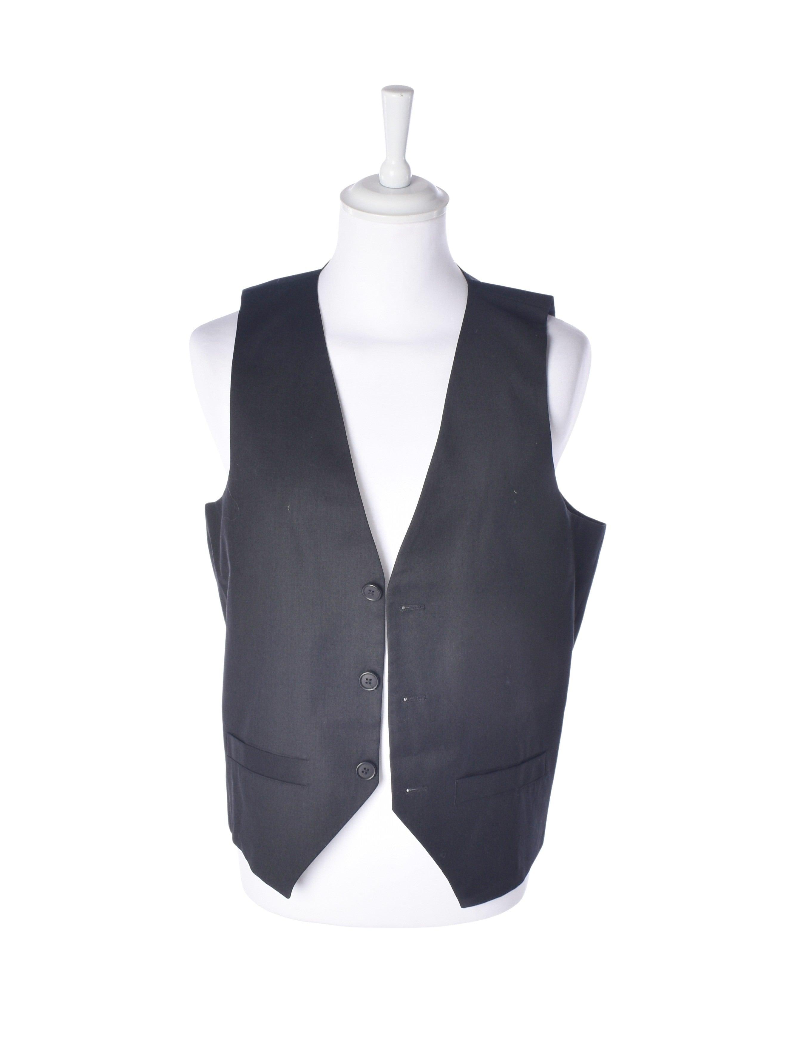 Samsøe Samsøe Vest - 52 / Sort / Mand - SassyLAB Secondhand