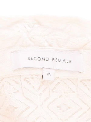 Second Female Bluse - M / Hvid / Kvinde - SassyLAB Secondhand