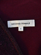 Second Female Bluse - S / Rød / Kvinde - SassyLAB Secondhand