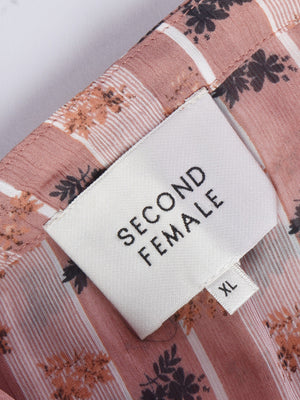 Second Female Skjorte - XL / Blomstret / Kvinde - SassyLAB Secondhand