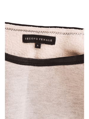 Second Female Sweatshirt - S / Grå / Kvinde - SassyLAB Secondhand
