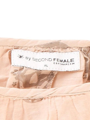 Second Female T-Shirt - XL / Beige / Kvinde - SassyLAB Secondhand