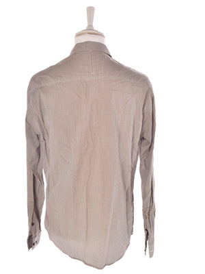 Selected Skjorte - 42 / Brun / Mand - SassyLAB Secondhand