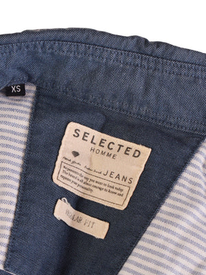 Selected Skjorte - XS / Blå / Mand - SassyLAB Secondhand