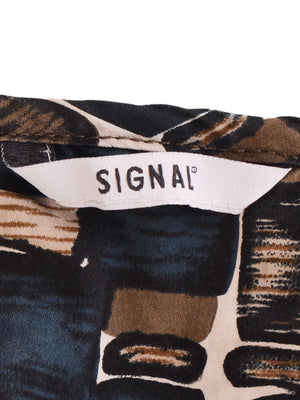 Signal Bluse - XL / Grøn / Kvinde - SassyLAB Secondhand