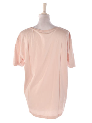 Signal T-Shirt - L / Pink / Kvinde - SassyLAB Secondhand