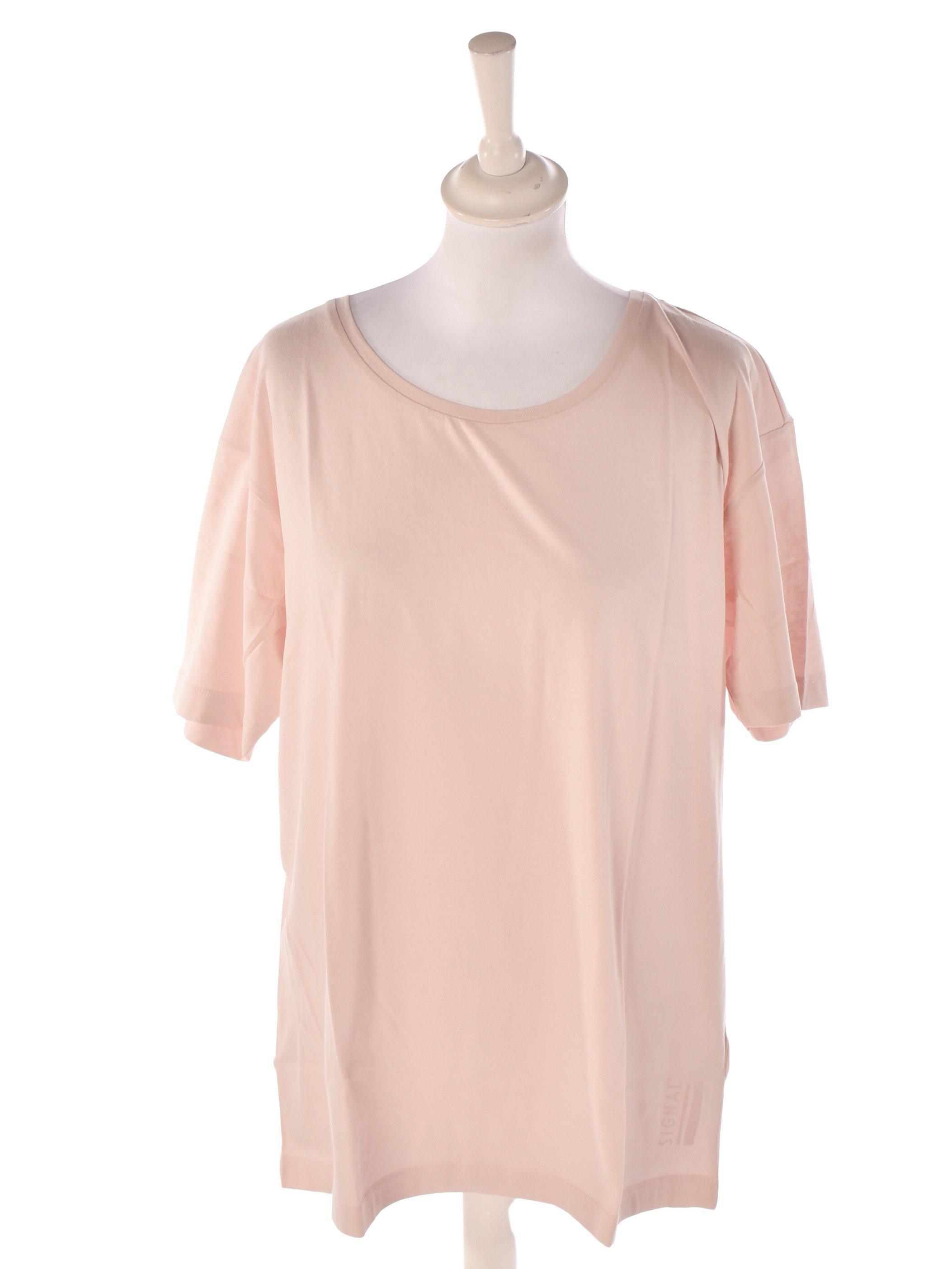 Signal T-Shirt - L / Pink / Kvinde - SassyLAB Secondhand