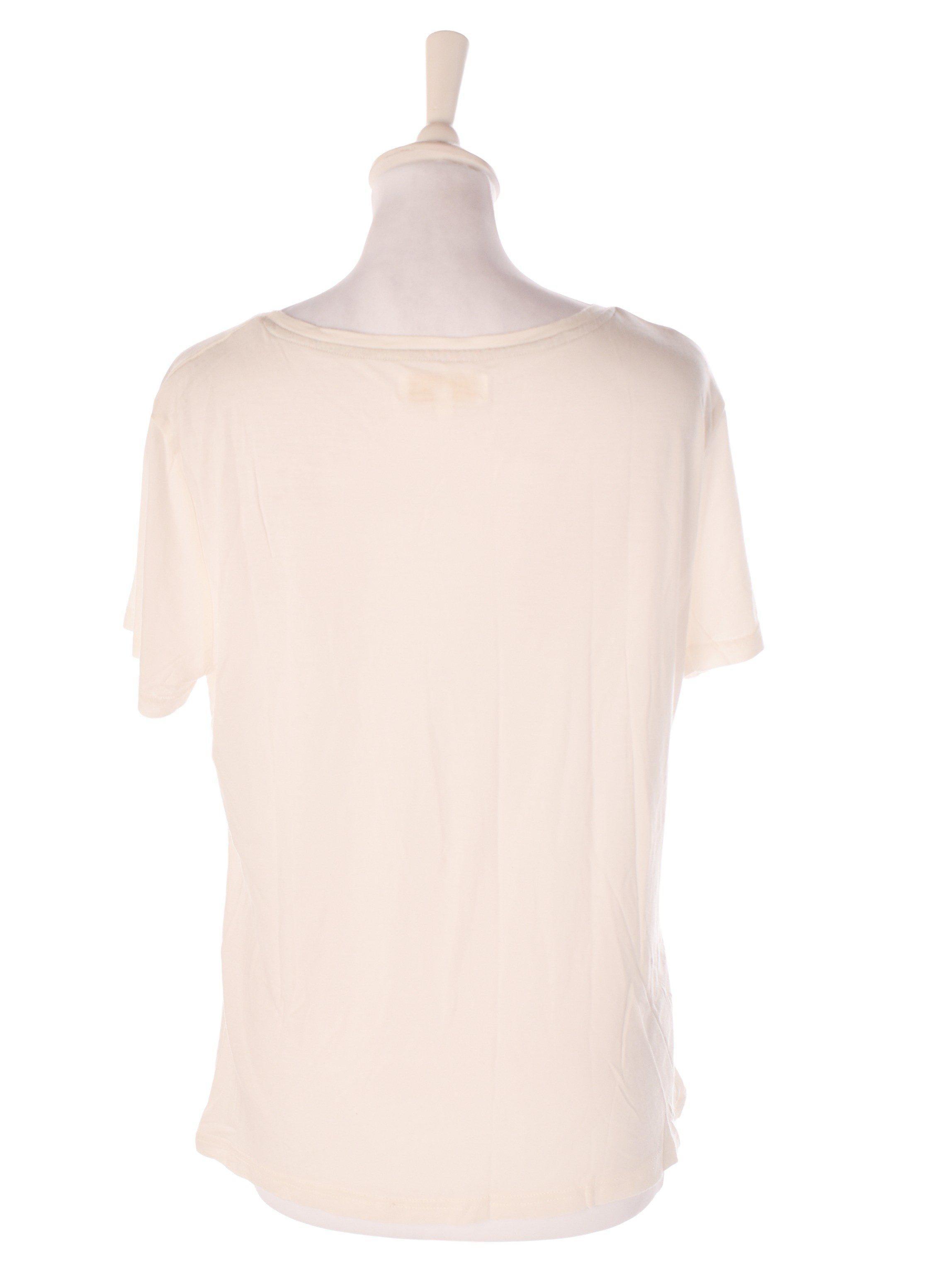 Sissel Edelbo T-Shirt - M / Hvid / Kvinde - SassyLAB Secondhand