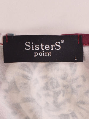 Sisters Point Kjole - L / Bordeaux / Kvinde - SassyLAB Secondhand