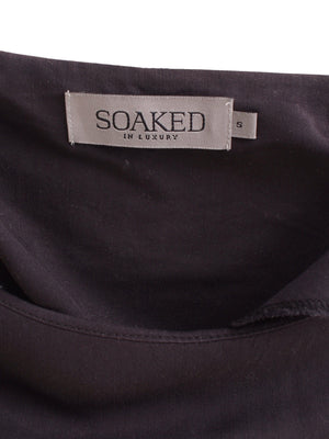 Soaked in Luxury Kjole - S / Sort / Kvinde - SassyLAB Secondhand